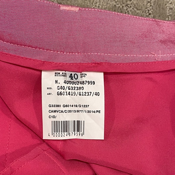 Versace Collection shimmery Pink Pencil Pant - Picture 11 of 15